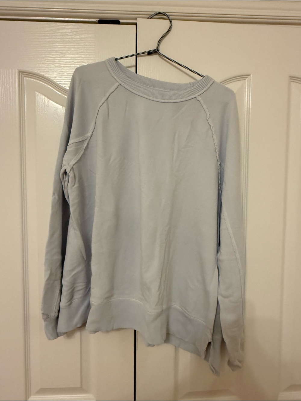 aerie Light Blue Crewneck Sweatshirt